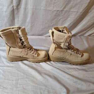Altama Tan Goretex lined SPM1C1-12-D-1053 Military Combat Boot Men's 4W